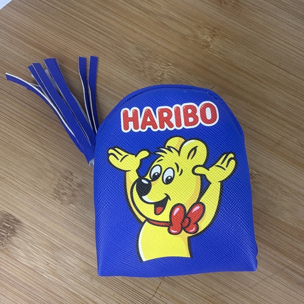 Haribo Tiny Blue Backpack With Tassle -‎ Great Accessory Bag Charm Keychain